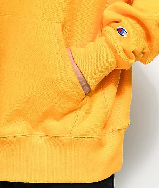 Fit Warrior Maricela Cornejo Original Champion® Yellow Hoodie