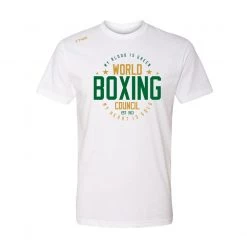 Fit Warrior WBC Collection WBC® My Blood Is Green, My Heart Is Gold White Tee