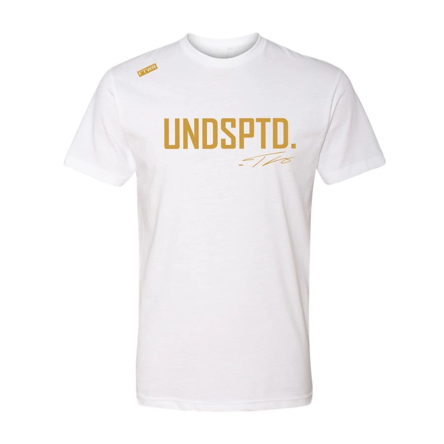 Fit Warrior Teofimo Lopez UNDSPTD White FTWR® Tee