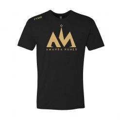 Fit Warrior Amanda Nunes Black/Gold FTWR® Tee