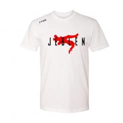 Fit Warrior Johnny Eblen Johnny Air Eblen White FTWR® Tee