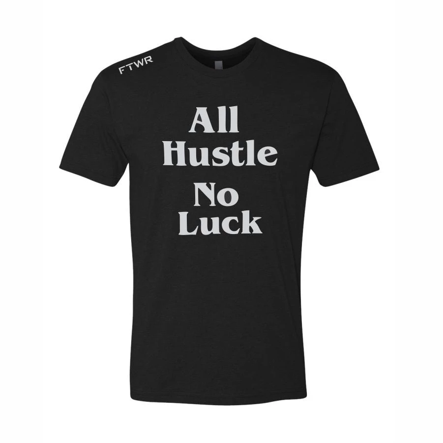 Fit Warrior Gabriel Flores Jr Black/Chrome All Hustle FTWR® Tee