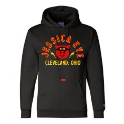 Fit Warrior Jessica Eye FTWR® Black Hoodie