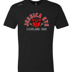 Fit Warrior Jessica Eye Jessica "Evil" Eye FTWR® Black Tee