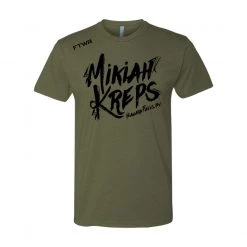 Fit Warrior Mikiah Kreps FTWR® Army Green Tee