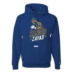 Fit Warrior Xander Zayas FTWR® Blue Hoodie