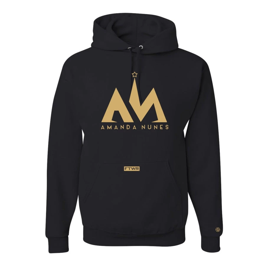 Fit Warrior Amanda Nunes FTWR® Black Hoodie Amanada Nunes
