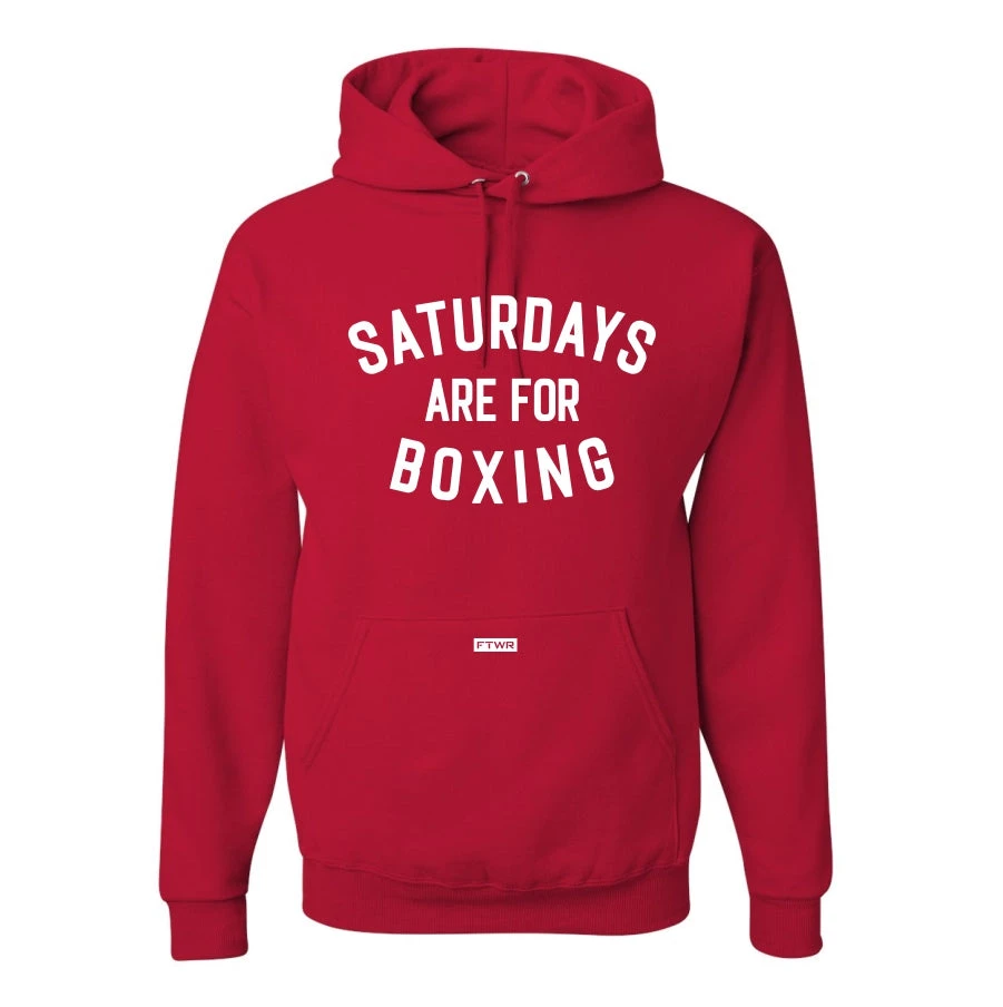 Fit Warrior FTWR® Hoodies FTWR® Saturday's Are For Boxing Hoodie