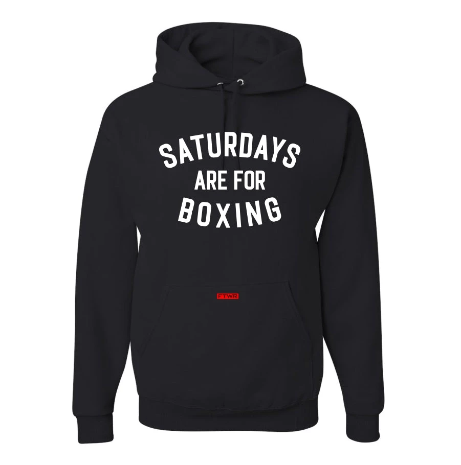Fit Warrior FTWR® Hoodies FTWR® Saturday's Are For Boxing Hoodie