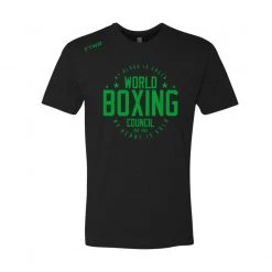 Fit Warrior WBC® My Blood Is Green, My Heart Is Gold Black Tee