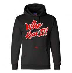 Fit Warrior Gabriel Flores Jr Champion® Who Run It Hoodie