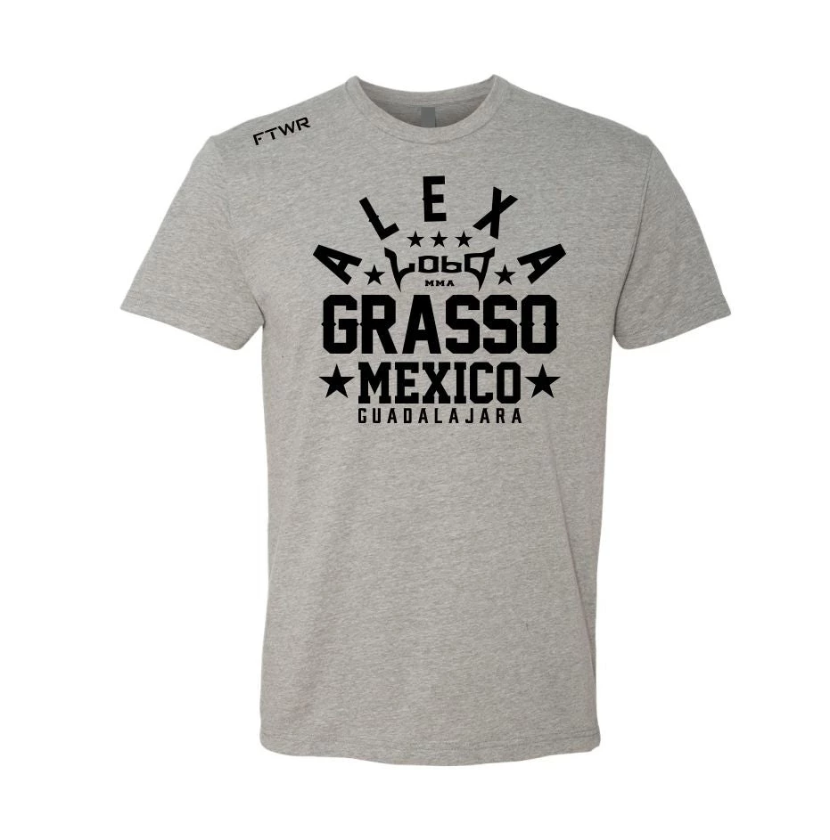 Fit Warrior Alexa Grasso Grey/ Black FTWR® Tee