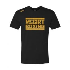 Fit Warrior Buddy Mcgirt Boxing FTWR® Black/Gold Tee
