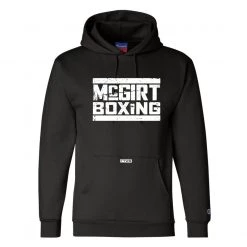 Fit Warrior Buddy Mcgirt Boxing Buddy Mcgirt Black/White Champion® Hoodie