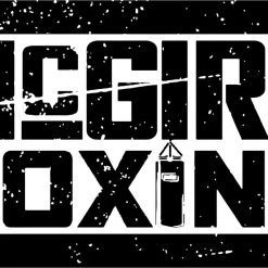 Fit Warrior Buddy Mcgirt Black/Gold Champion® Hoodie Buddy Mcgirt Boxing