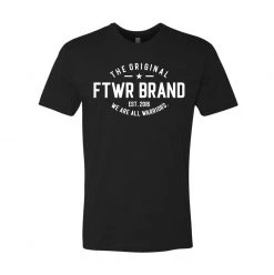 Fit Warrior The Original FTWR®Brand Black Tee