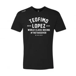 Fit Warrior Teofimo Lopez Black FTWR® Tee