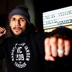 Fit Warrior Teofimo Lopez Original Champion® Black Hoodie