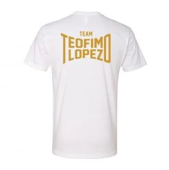 Fit Warrior Teofimo Lopez White/Gold FTWR® Tee