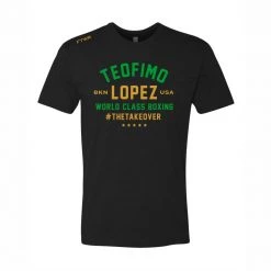 Fit Warrior Teofimo Lopez Black/Gold FTWR® Tee