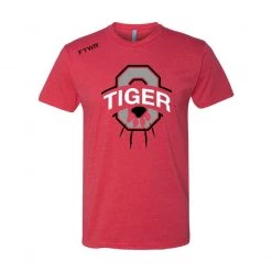 Fit Warrior Tiger Johnson Ohio Red FTWR® Tee Delante "Tiger" Johnson