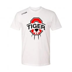 Fit Warrior Tiger Johnson Ohio White FTWR® Tee Delante "Tiger" Johnson
