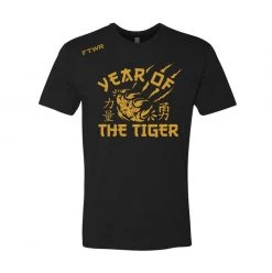 Fit Warrior Year Of The Tiger Black FTWR® Tee Delante "Tiger" Johnson